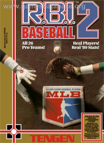 Cover R.B.I. Baseball 2 for NES